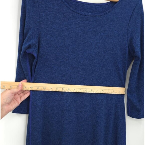 Patagonia Seabrook Dress 3/4 Sleeve Quick Drying UPF 50 Harvest Moon Blue - Picture 9 of 13